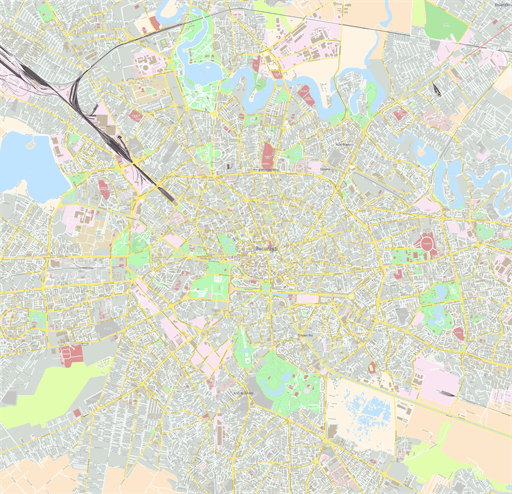 ScalableMaps: Vector maps of Bucharest (PDF, AI)