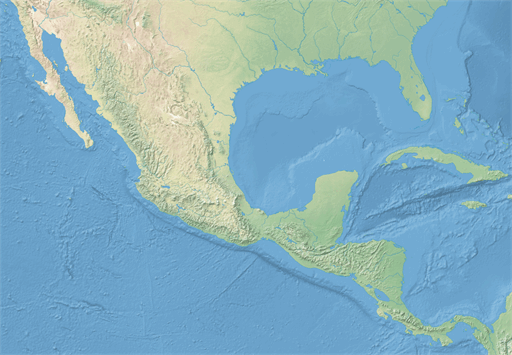 Physical Map Of Central America 160 Contour Map Of Central America Central America Natural Bg Low Thumb 512