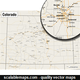 ScalableMaps: vector maps of Colorado