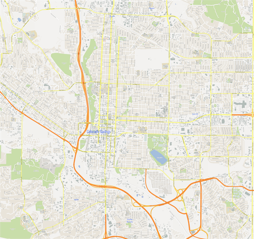 Scalablemaps: Vector Maps Of Colorado Springs (pdf, Ai)