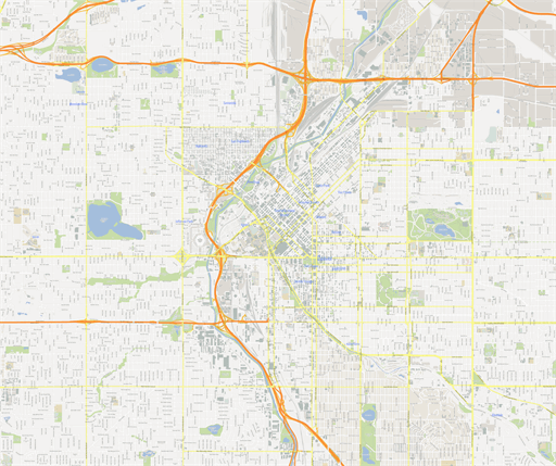 ScalableMaps: Vector maps of Denver (PDF, AI)