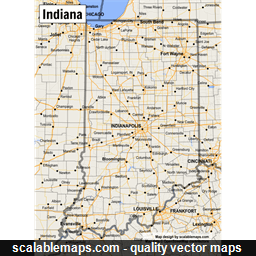 ScalableMaps: vector maps of Indiana