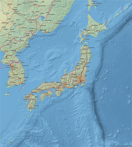 ScalableMaps: Vector maps of Japan (PDF, AI)