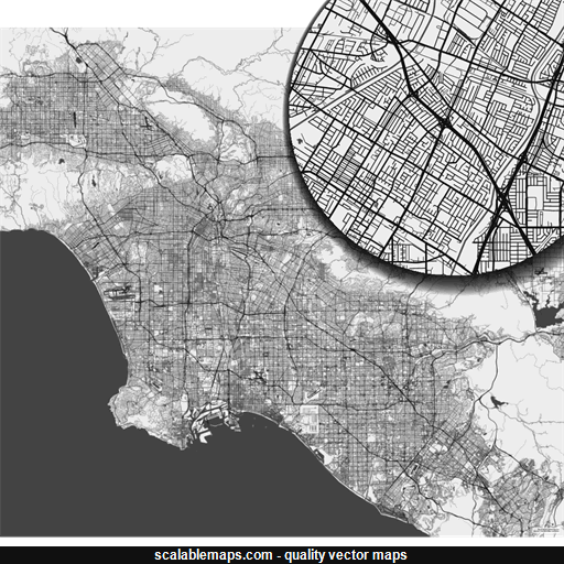 【中古】 Los Angeles Without a Map Historic Map - Los Angeles, CA - 1894 | World Maps Online