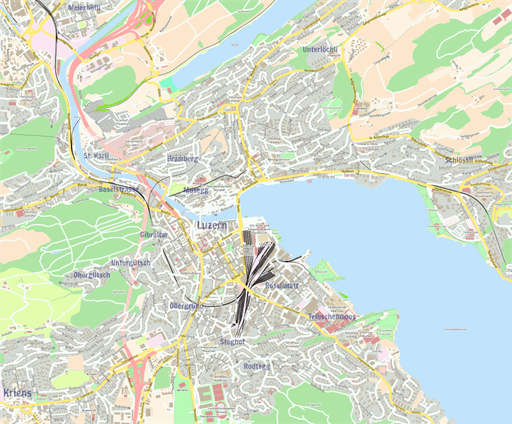 Lucerne City Map