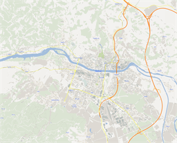 Vector map of Maribor, Slovenia