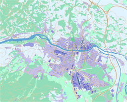 Vector map of Maribor, Slovenia