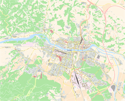 Vector map of Maribor, Slovenia