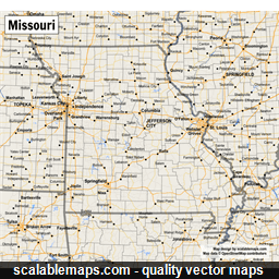 ScalableMaps: vector maps of Missouri