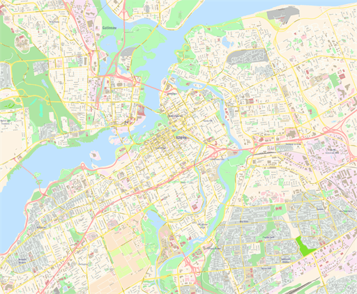 ScalableMaps: Vector maps of Ottawa (PDF, AI)