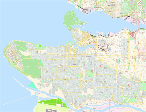 Vancouver Island Map Png