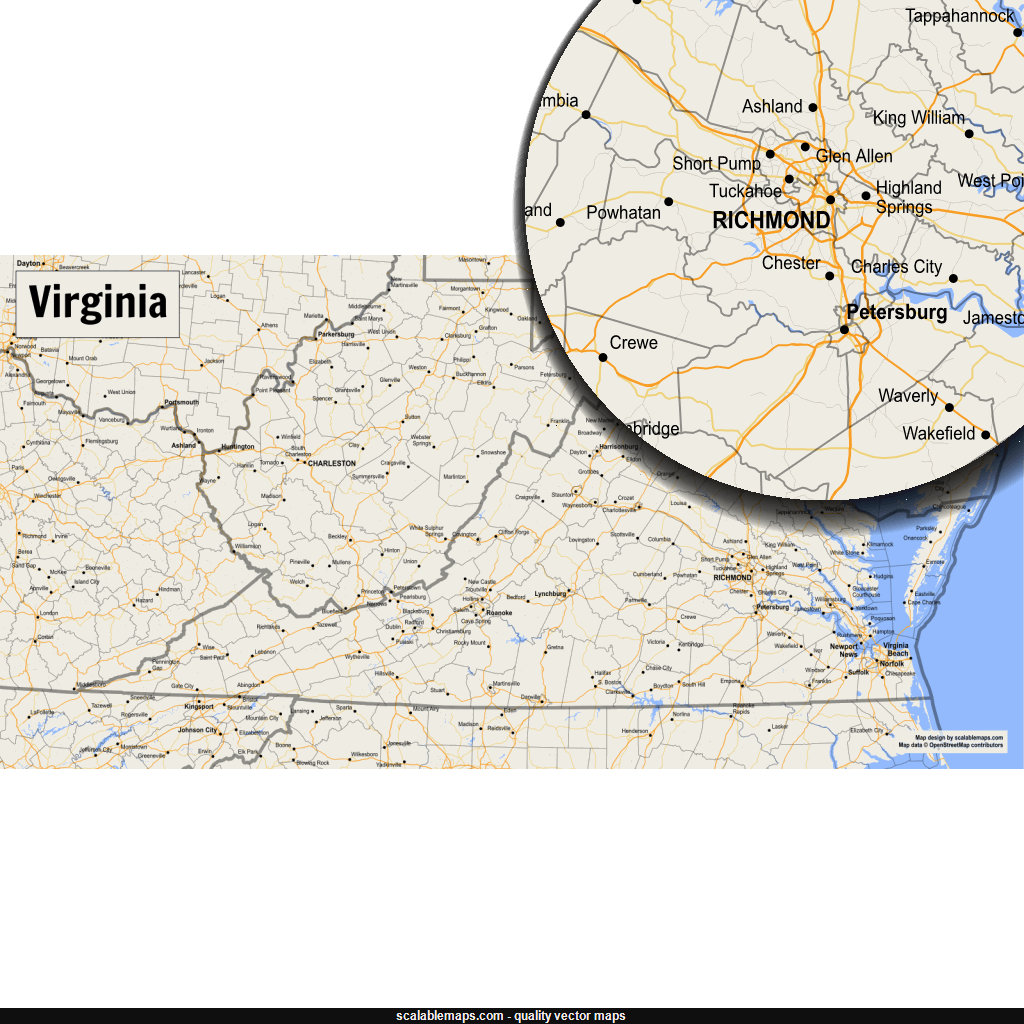 scalablemaps-vector-map-of-virginia-gmap-smaller-scale-map-theme