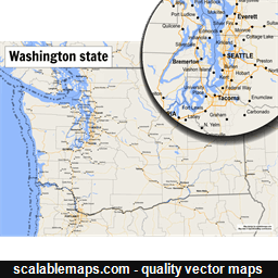 ScalableMaps: vector maps of Washington (state)