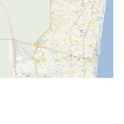 Fort Lauderdale Zip Code Map
